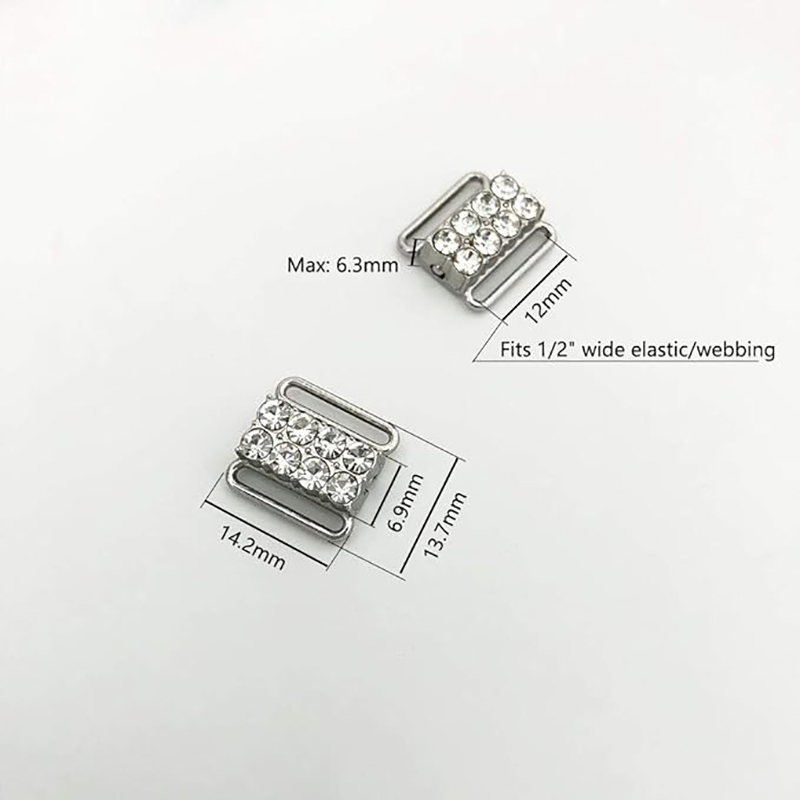 Swimsuit metal buckle