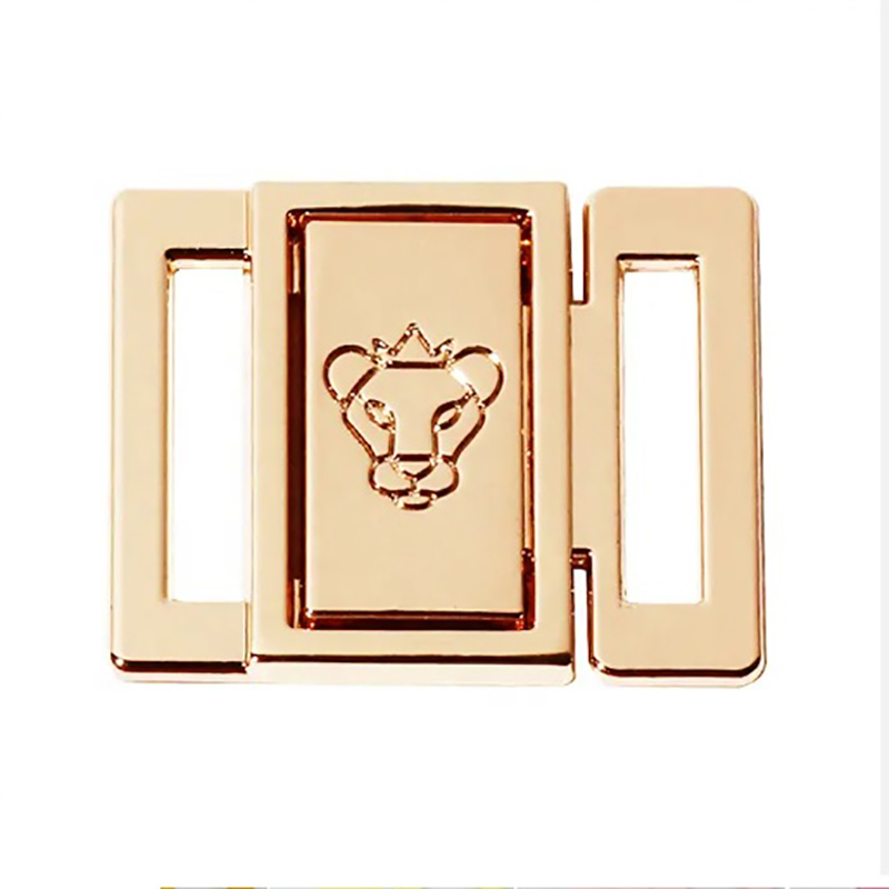 Swimsuit metal buckle
