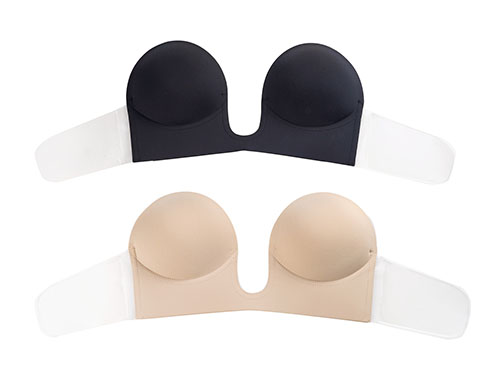 Deep u close invisible chest tape