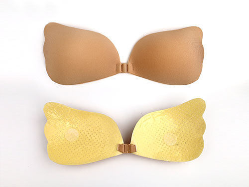 Angel wings with chest stickers