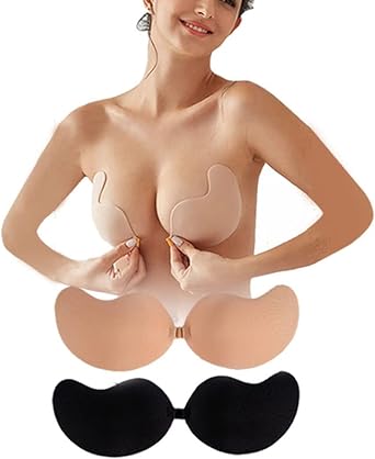Mango patch invisible push-up bra